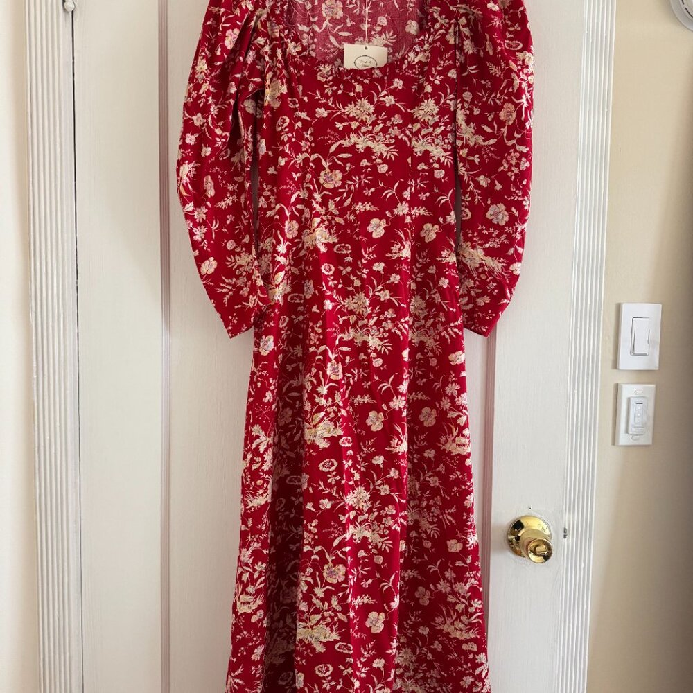 Dôen Clarence Dress - Oak Bluffs Floral NWT - Picture 4 of 5